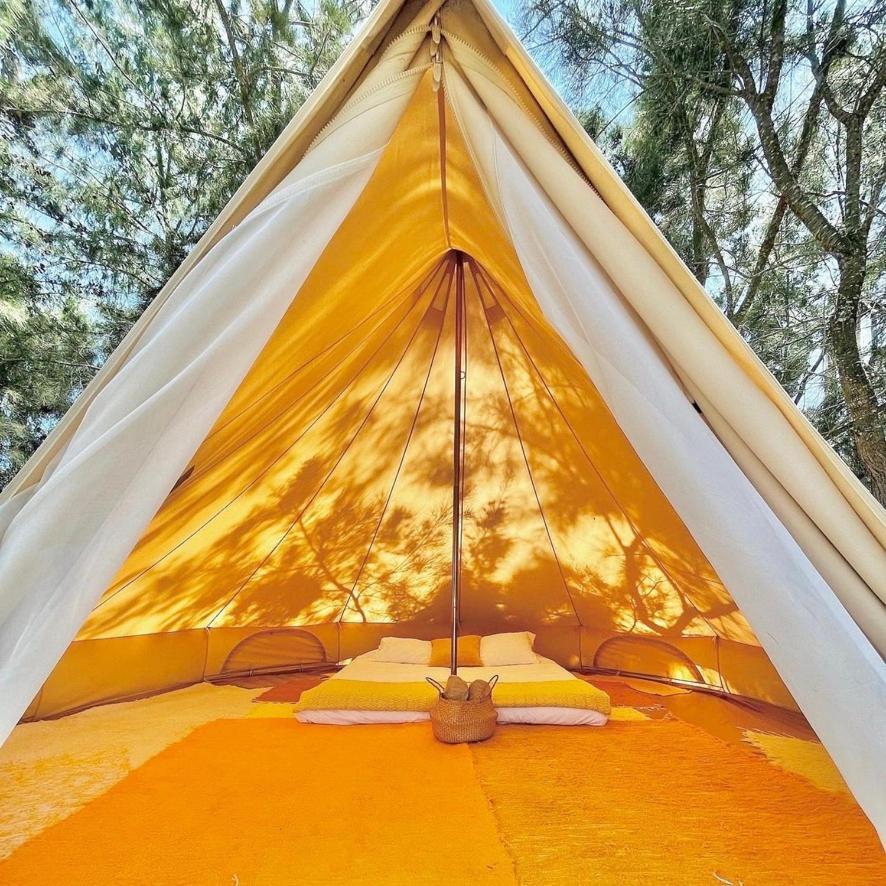 Glamping On Organic Yoga Farm With Natural Swimming Pool Near Beach Moncarapacho Exterior photo